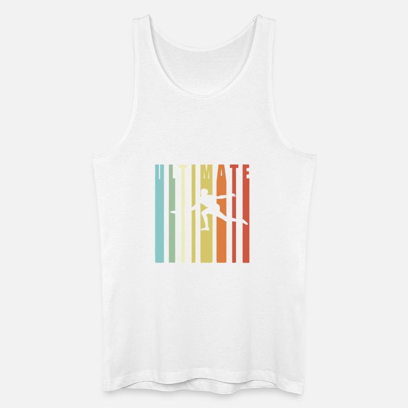 Ultimative Regenbogenkletterung - Männer Bio Tank Top - Weiß