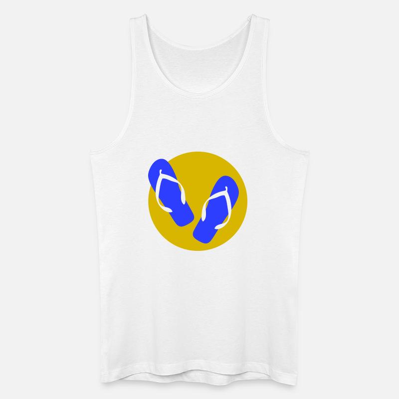 Endlich Ferien! - Männer Bio Tank Top - Weiß