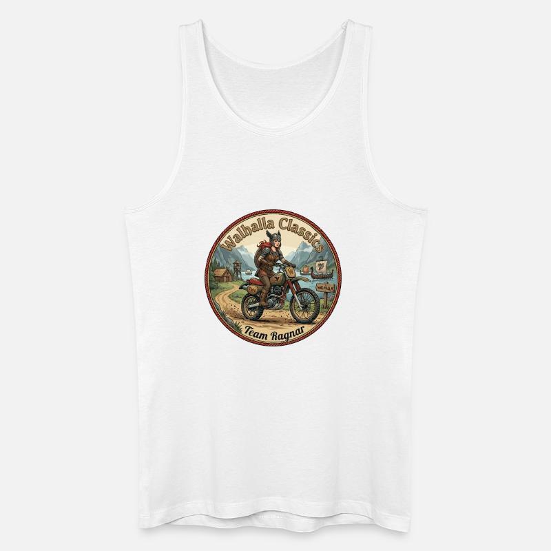 Walhalla Classics - Équipe Ragnar - Débardeur bio Homme - blanc
