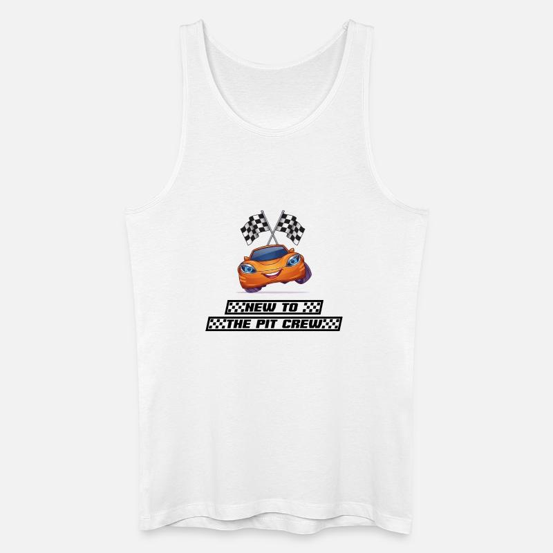 Neu in der Boxencrew - Männer Bio Tank Top - Weiß