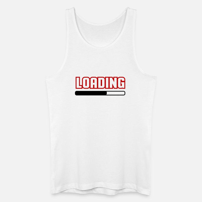 Loading - Men’s Organic Tank Top - white
