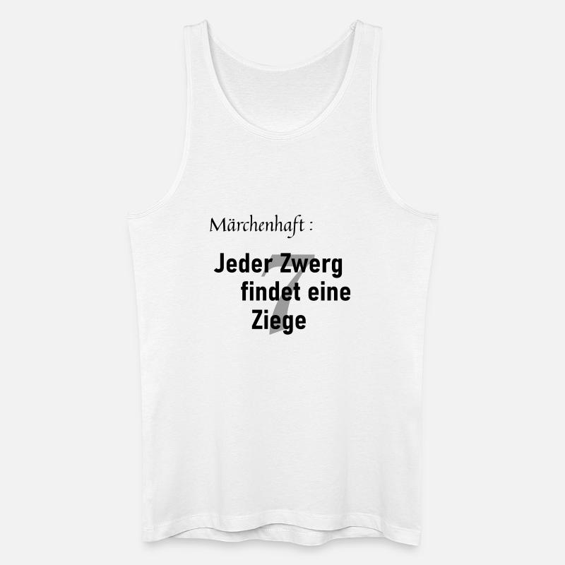 Märchenhaft - Männer Bio Tank Top - Weiß