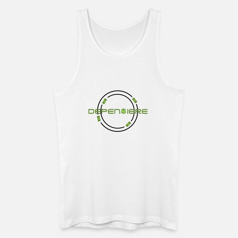 Spender - Männer Bio Tank Top - Weiß