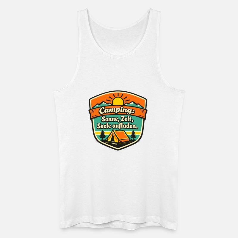 Camper - Männer Bio Tank Top - Weiß