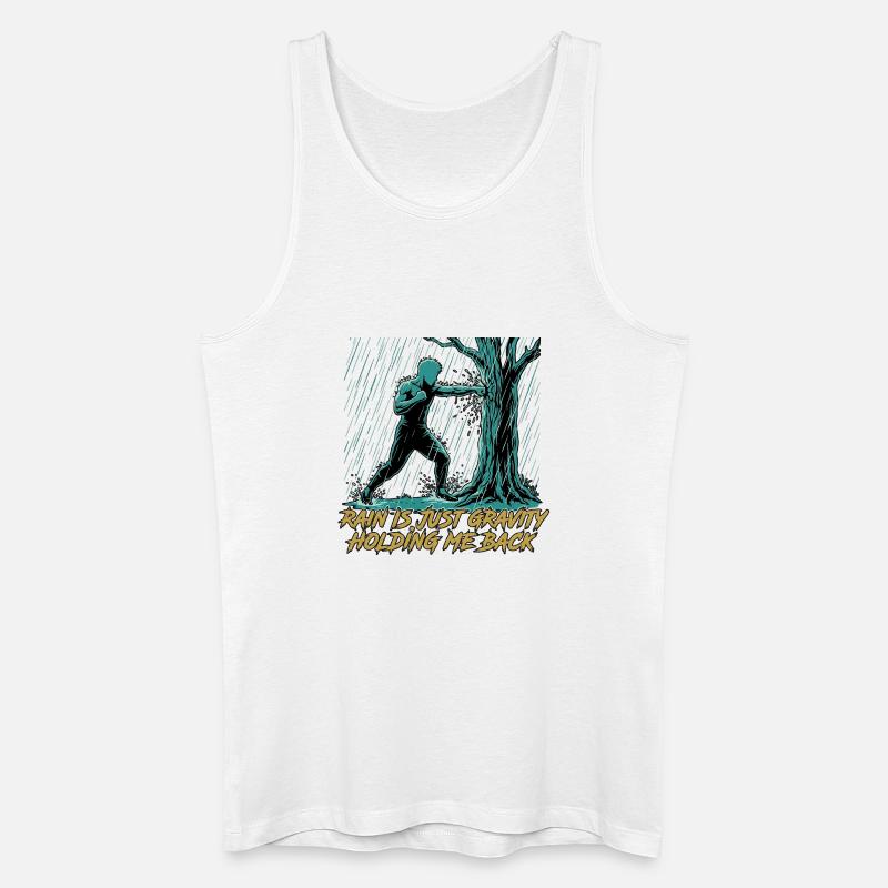 Kung Fu Kampfkunst - Männer Bio Tank Top - Weiß