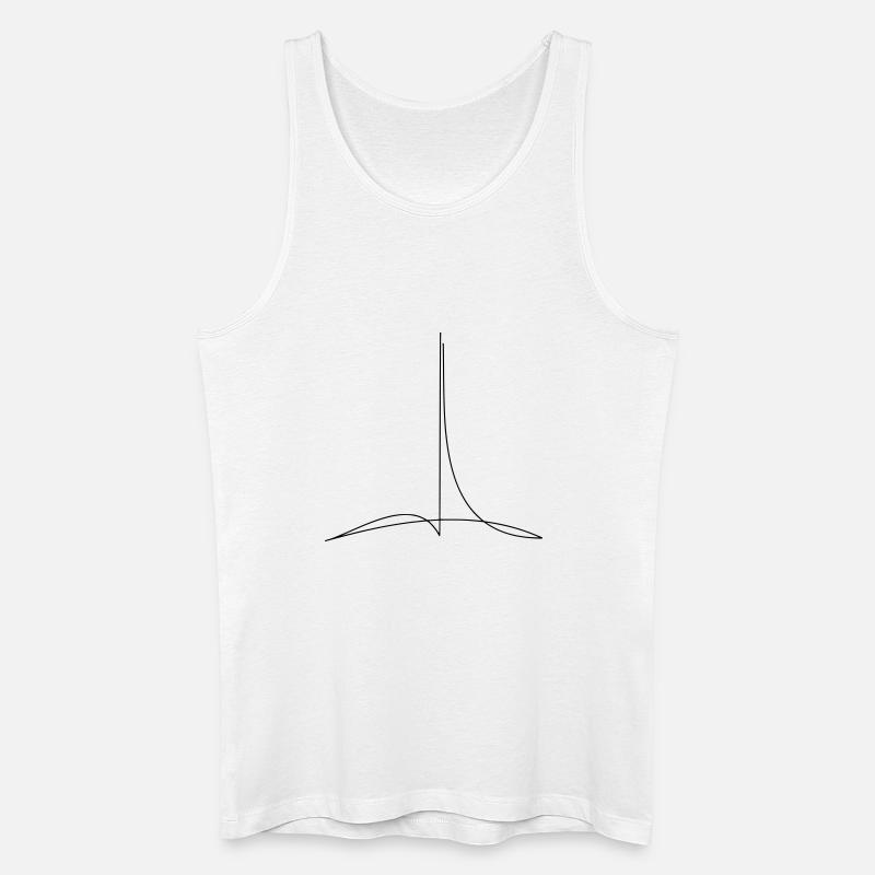Dirigent 4/4 Takt - Männer Bio Tank Top - Weiß