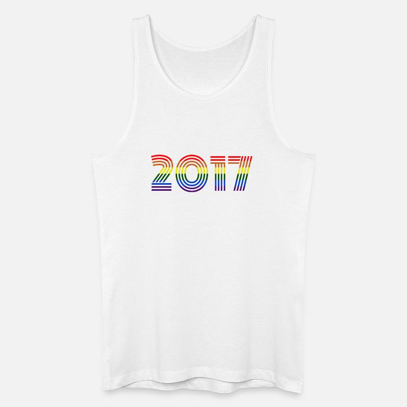 2017 - Men’s Organic Tank Top - white
