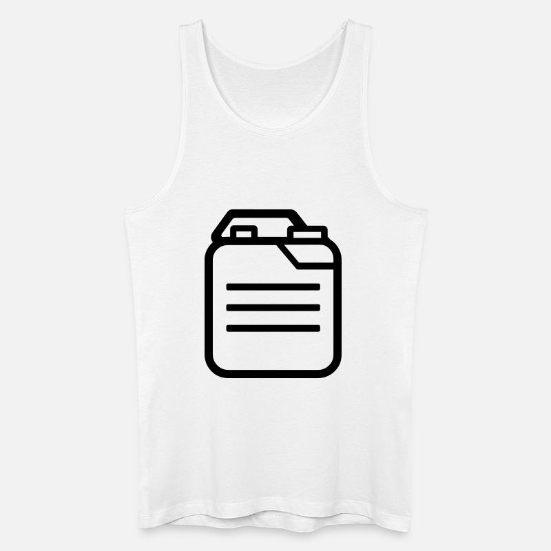 bidon  - Débardeur bio Homme - blanc