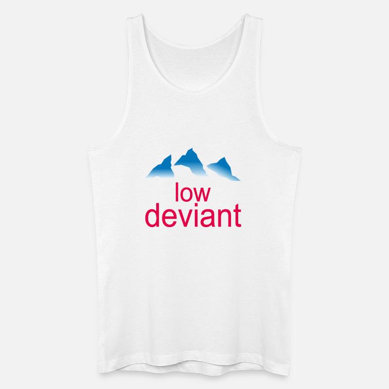 Low Deviant - Débardeur bio Homme - blanc