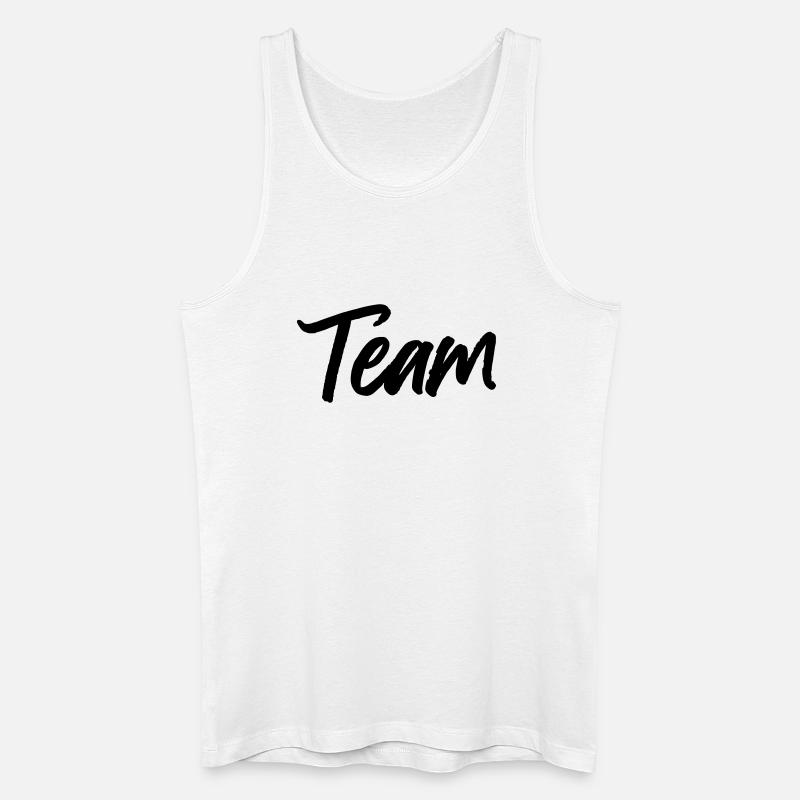 Team - Männer Bio Tank Top - Weiß