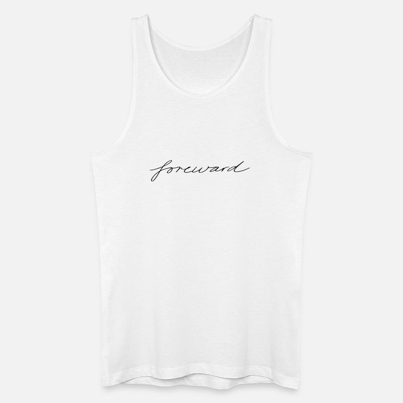 foreward - Männer Bio Tank Top - Weiß