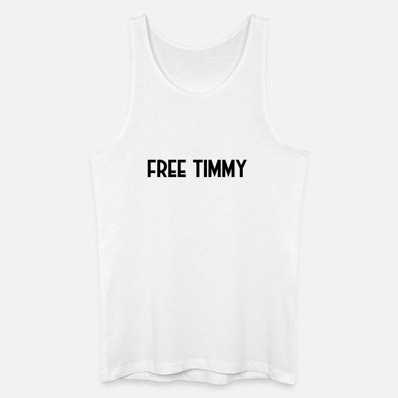 Free Timmy rettet den Buckelwal - Männer Bio Tank Top - Weiß