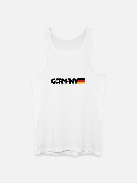 Germany - Männer Bio Tank Top - Weiß