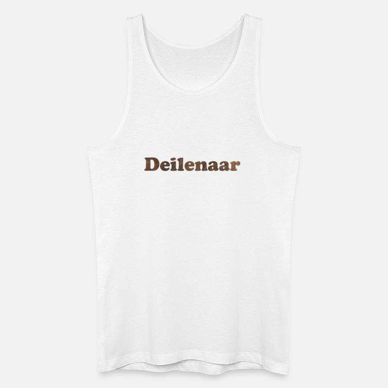 Deilenaar - Männer Bio Tank Top - Weiß