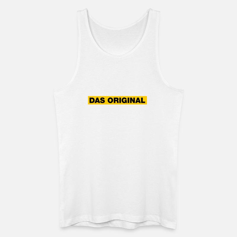 Das Original - Männer Bio Tank Top - Weiß