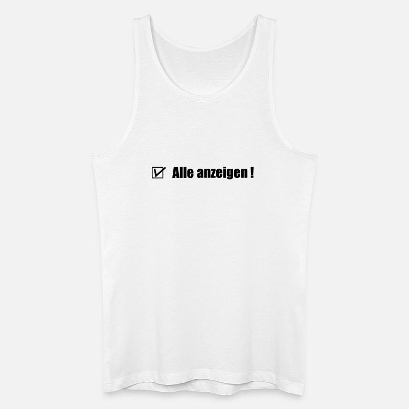 Alle Anzeigen - Männer Bio Tank Top - Weiß
