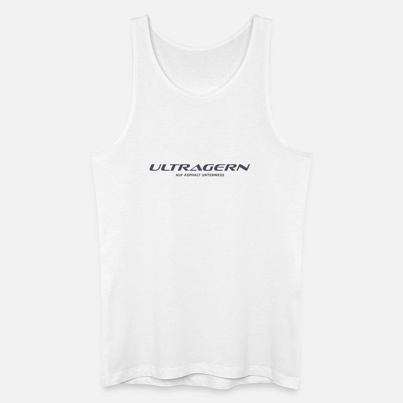 ULTRAGERN - Männer Bio Tank Top - Weiß
