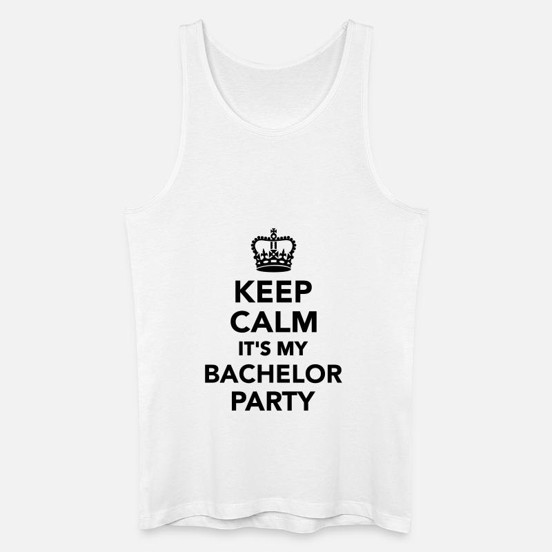 Junggesellenabschied - Männer Bio Tank Top - Weiß