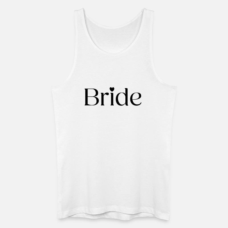 Bride - Men’s Organic Tank Top - white