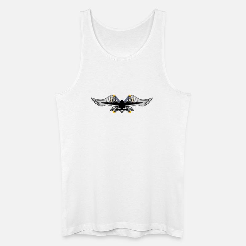 C-160 Transall - Männer Bio Tank Top - Weiß