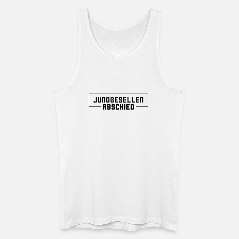 Junggesellenabschied Jga - Männer Bio Tank Top - Weiß