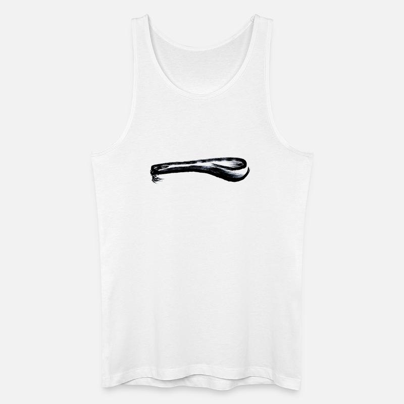 dicker Löffel - Männer Bio Tank Top - Weiß