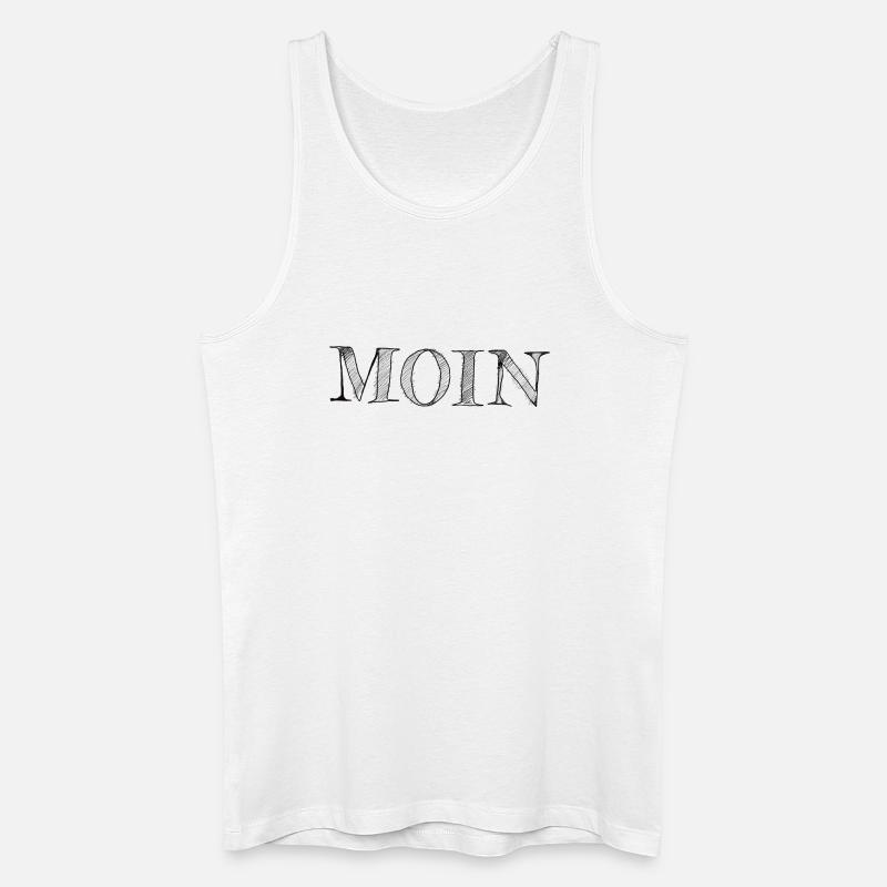 MOIN - Männer Bio Tank Top - Weiß