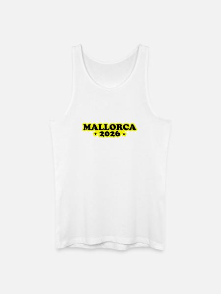 Majorque 2026 - Débardeur bio Homme - blanc