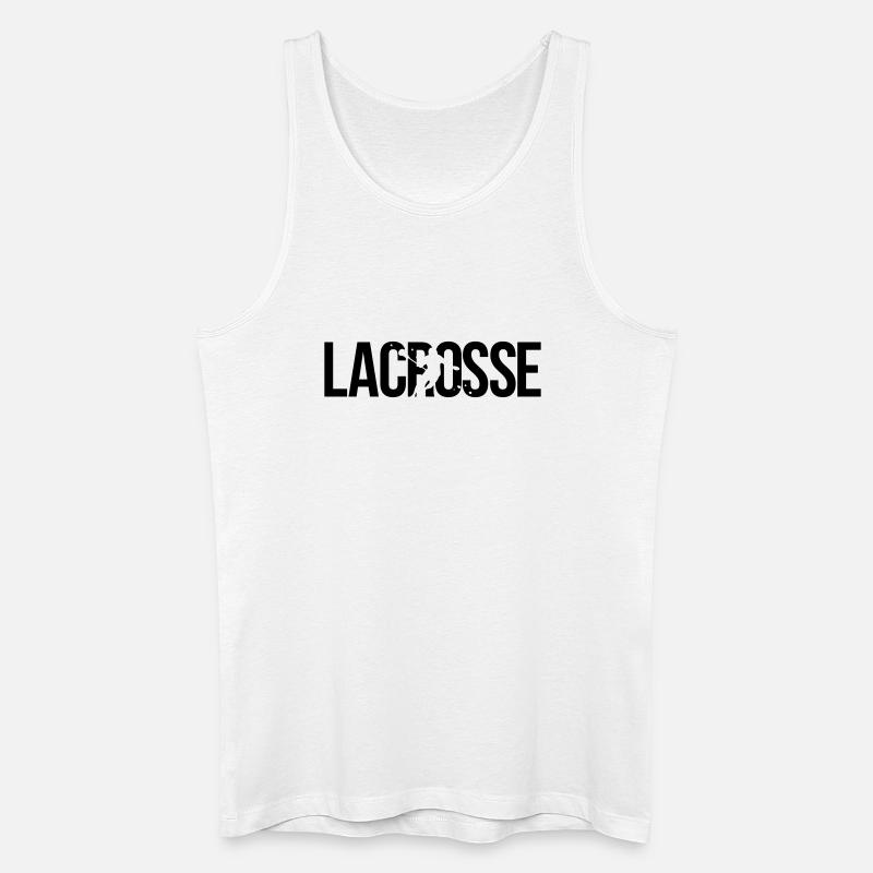 lacrosse - Männer Bio Tank Top - Weiß