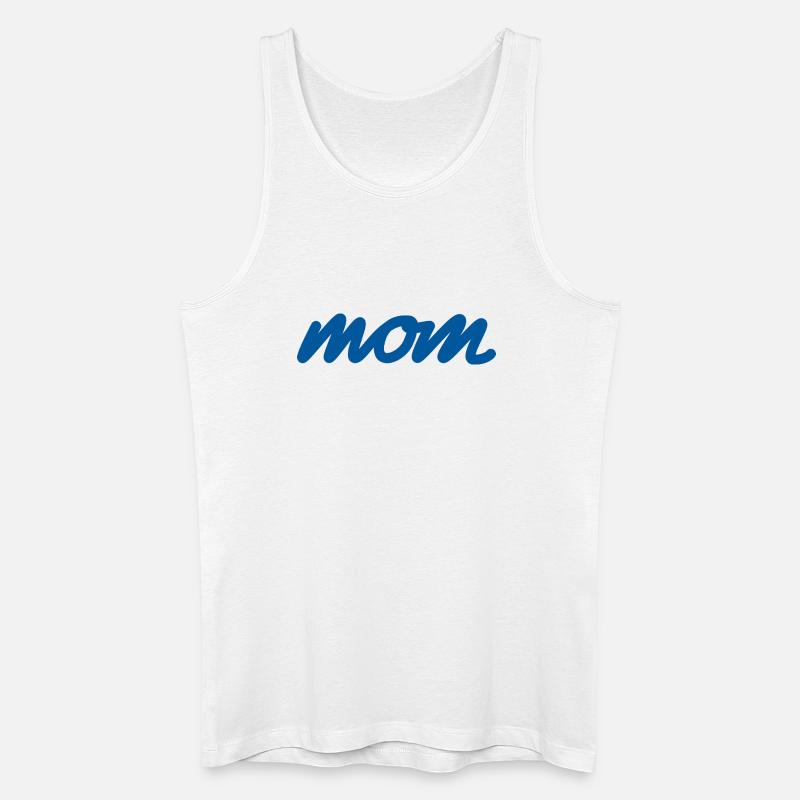 Mama – Eine zeitlose Botschaft - Männer Bio Tank Top - Weiß