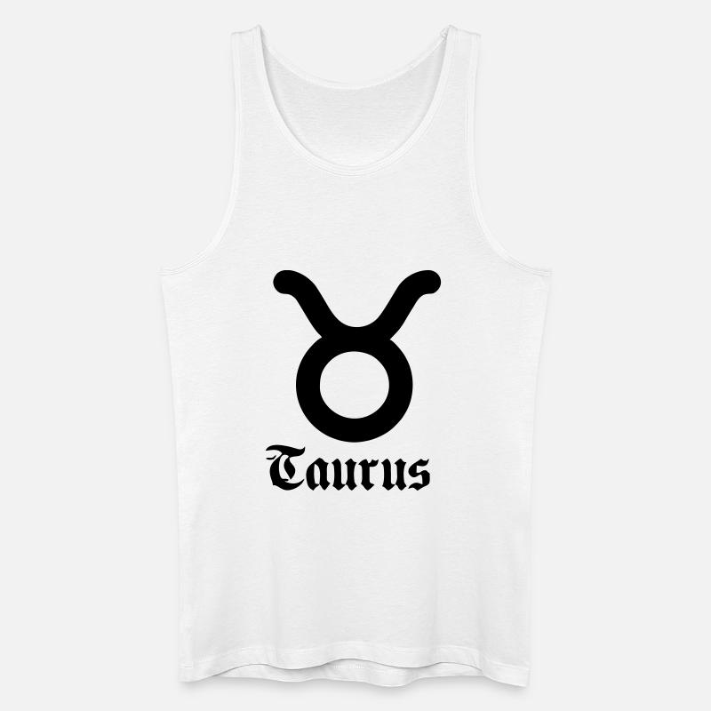 Stier Stier - Männer Bio Tank Top - Weiß