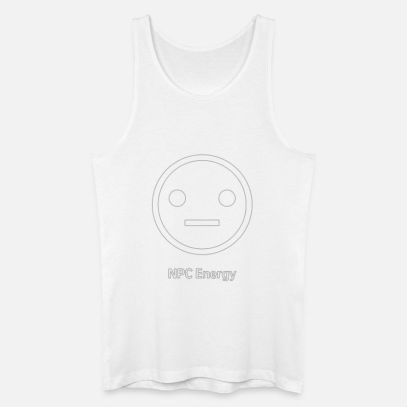 NPC ENERGY - Männer Bio Tank Top - Weiß