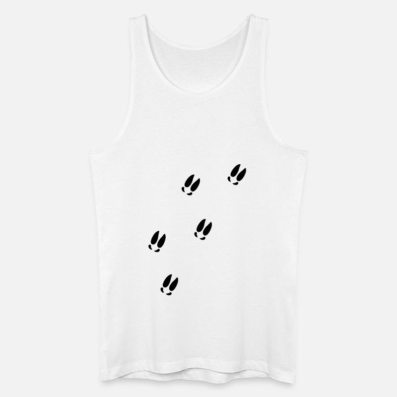 Elch - Männer Bio Tank Top - Weiß