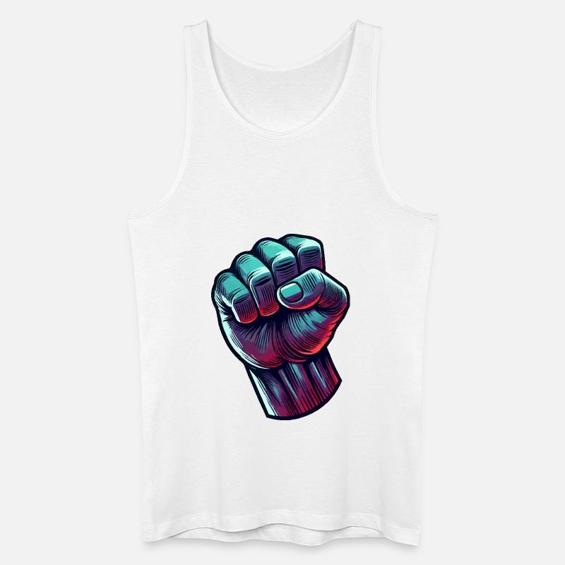 faust comic - Männer Bio Tank Top - Weiß