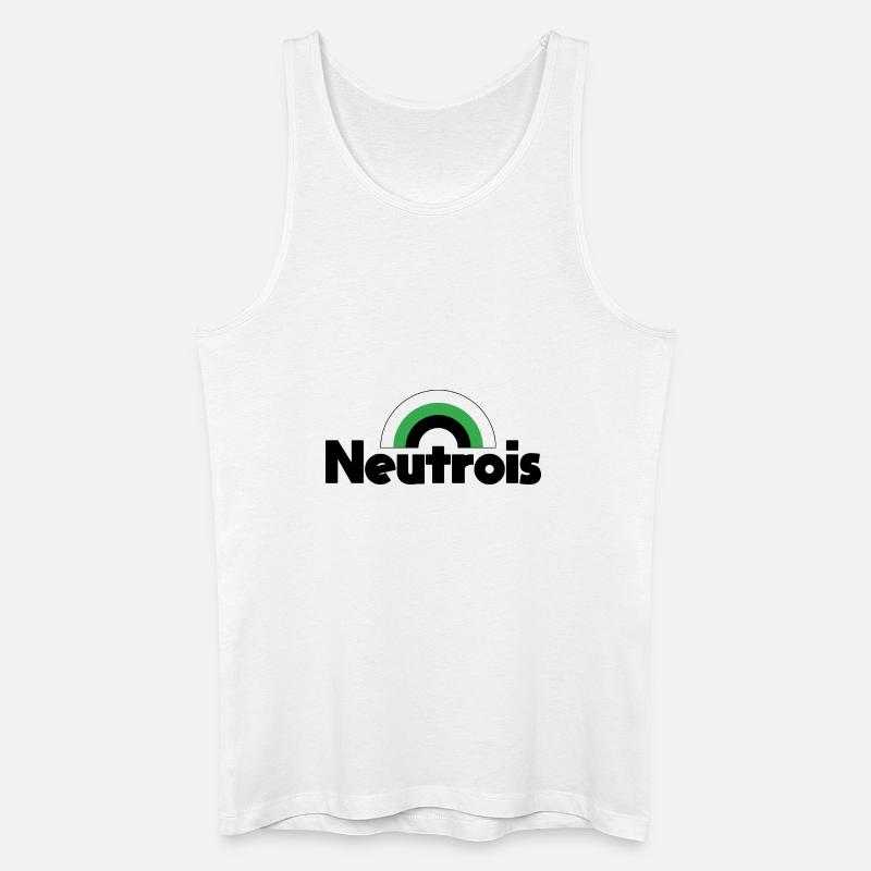 Neutrois - Männer Bio Tank Top - Weiß