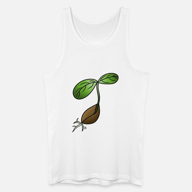 Keimung! Von Pousse2Bamboo ! - Männer Bio Tank Top - Weiß