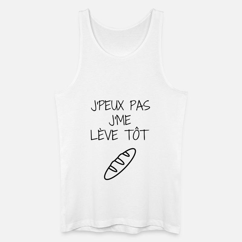 Bäcker / Bäckerei / Bäckerin / Brot - Männer Bio Tank Top - Weiß