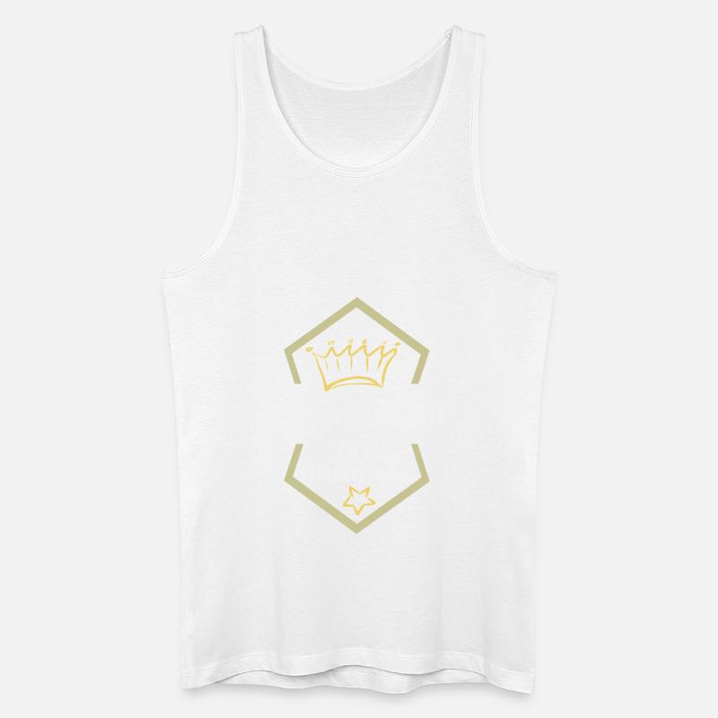 Arbeit Kanalbauer - Männer Bio Tank Top - Weiß
