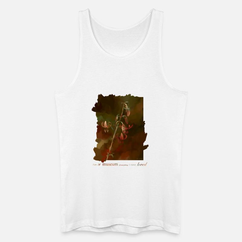 Lily - Männer Bio Tank Top - Weiß