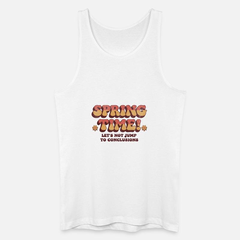 spring time - Männer Bio Tank Top - Weiß