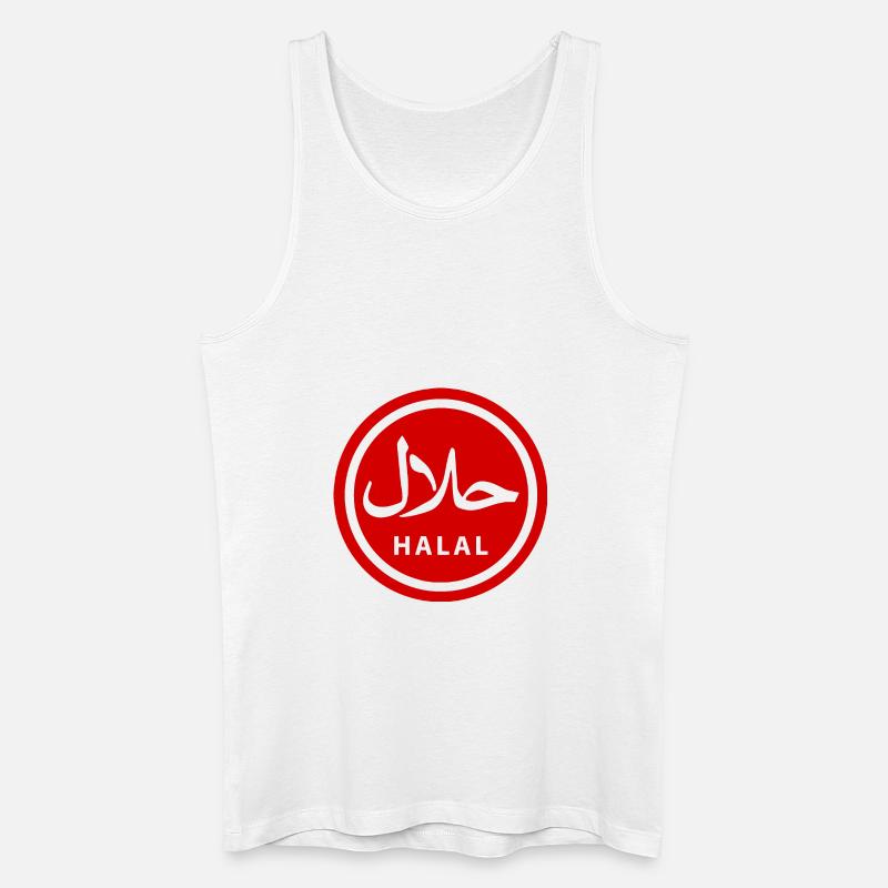 Halal - Männer Bio Tank Top - Weiß