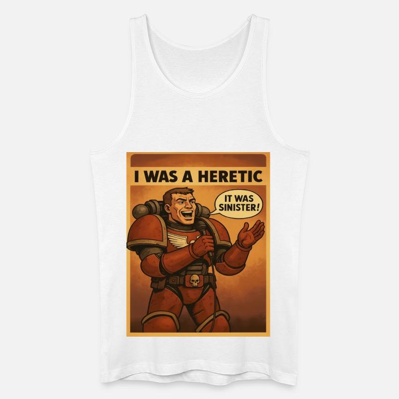Held der Ketzer – It Was Sinister - Männer Bio Tank Top - Weiß