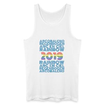 2019 - Men’s Organic Tank Top - white - Front