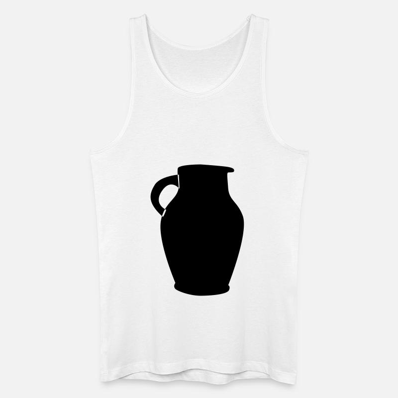 Bembel Bembel Bembel - Männer Bio Tank Top - Weiß