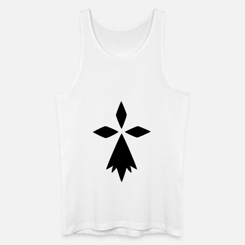 Hermelin - Männer Bio Tank Top - Weiß