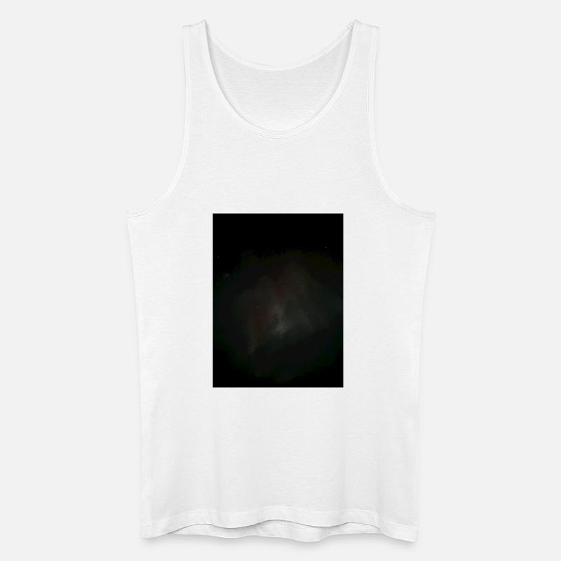 Nebel, Nachthimmelskörper - Männer Bio Tank Top - Weiß
