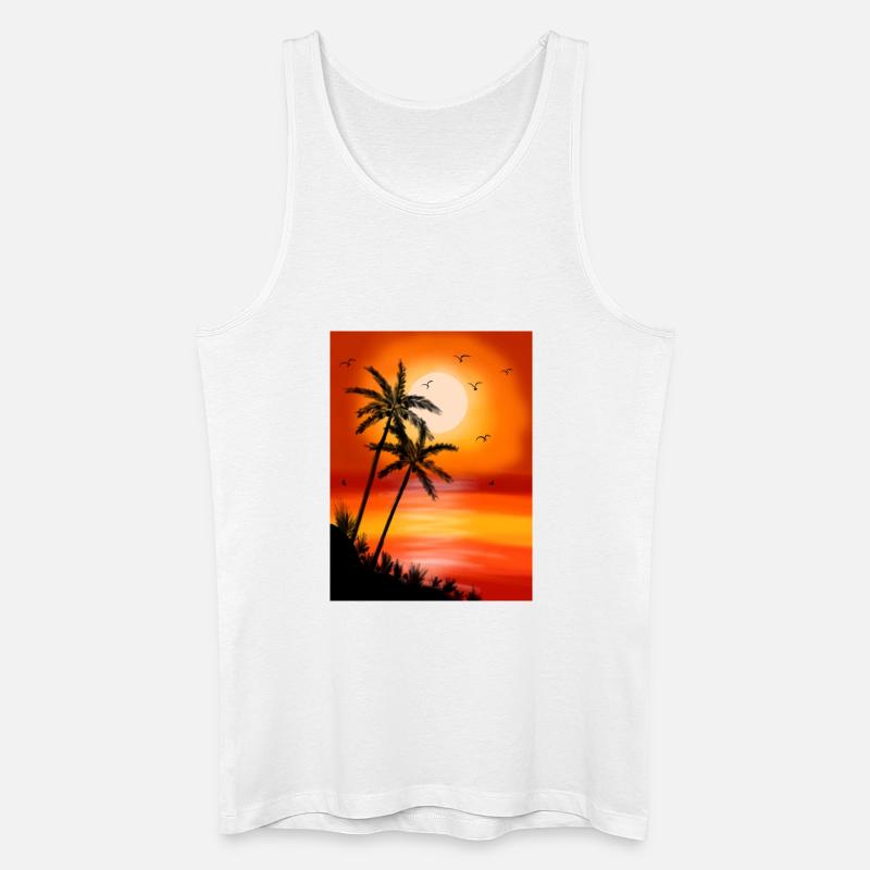 F0816673-650A-4D5B-99F1-738883E9229A - Männer Bio Tank Top - Weiß