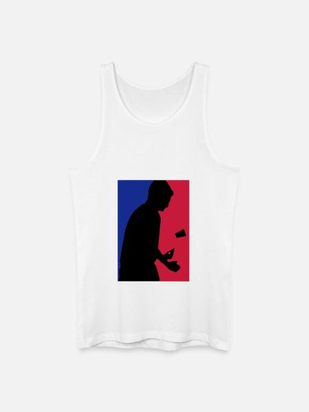 Flip Cup - Männer Bio Tank Top - Weiß
