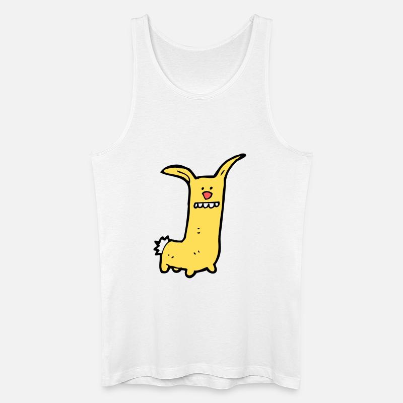 Drôle d’animal comique - Débardeur bio Homme - blanc