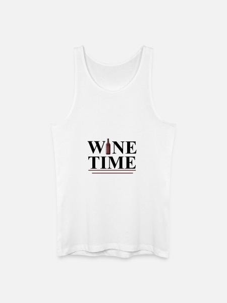 Heure du vin - Débardeur bio Homme - blanc